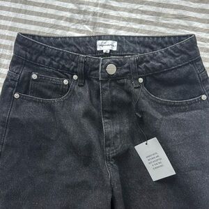 superdown revolve black denim jeans